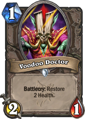 Voodoo Doctor Card