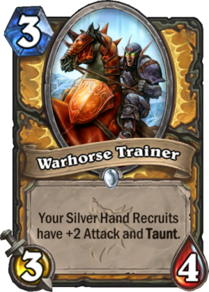 Warhorse Trainer Card
