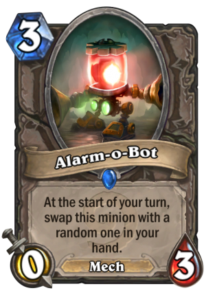 Alarm-o-Bot Card