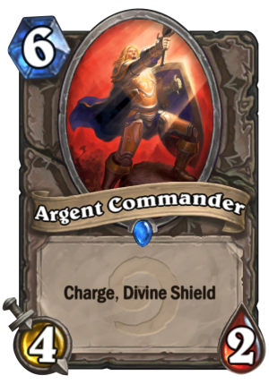 Argent Commander Card