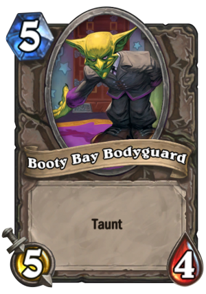 Booty Bay Bodyguard Card