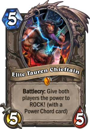 Elite Tauren Chieftain Card
