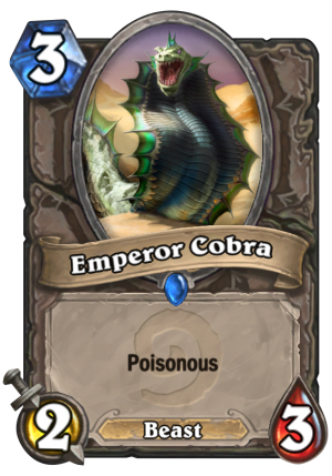 Emperor Cobra Card