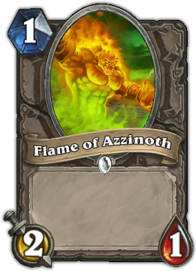 Flame of Azzinoth Card