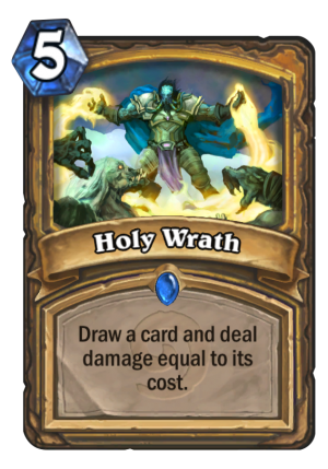Holy Wrath Card