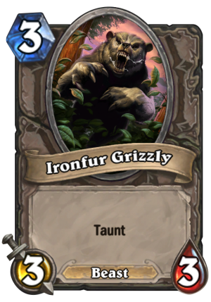 Ironfur Grizzly Card