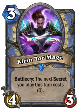Kirin Tor Mage Card