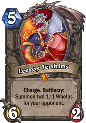 Leeroy Jenkins Card