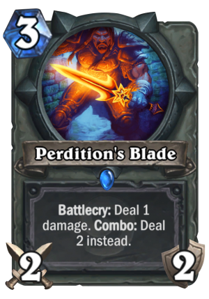 Perdition’s Blade Card