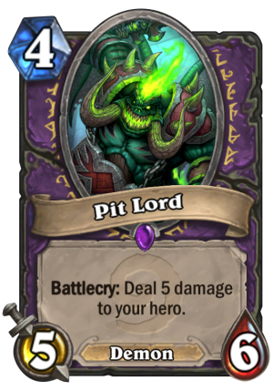 Pit Lord Card