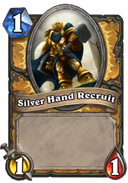 Silver Hand Recruit Card