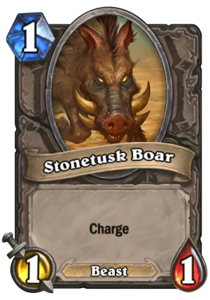 Stonetusk Boar Card