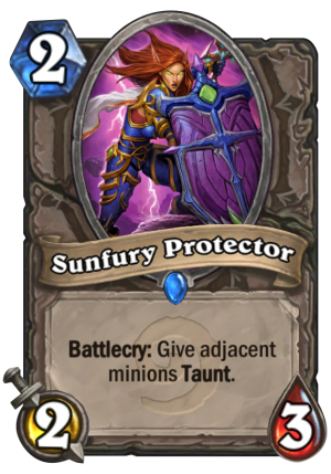 Sunfury Protector Card