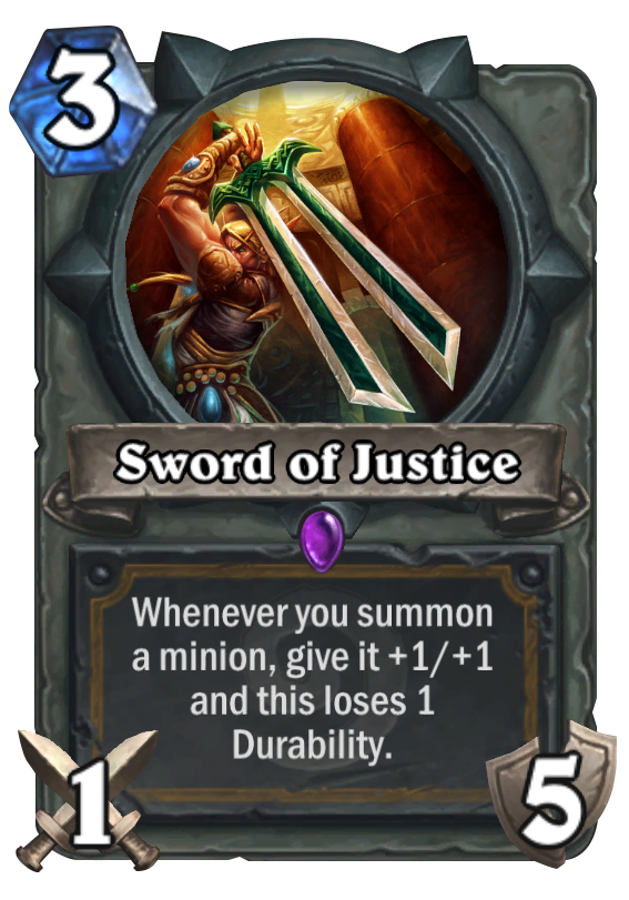 Sword of justice