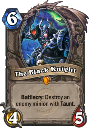 The Black Knight Card