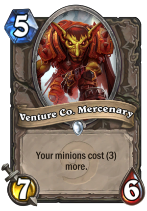 Venture Co. Mercenary Card