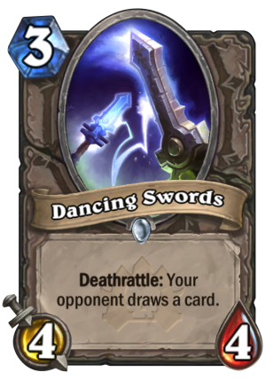 Dancing Swords Card