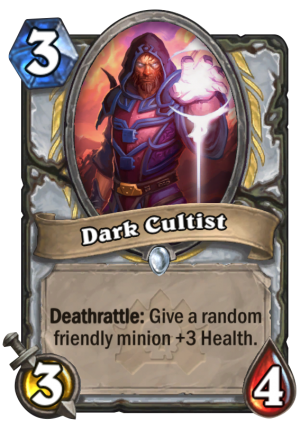 Dark Cultist Card