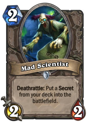 Mad Scientist Card