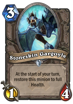 Stoneskin Gargoyle Card