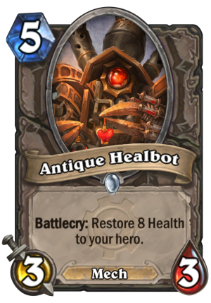 Antique Healbot Card
