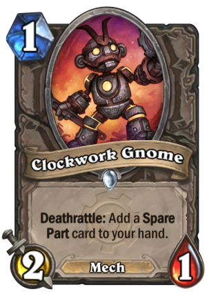 Clockwork Gnome Card