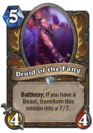 Druid of the Fang Card