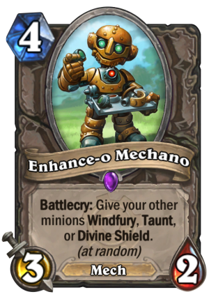 Enhance-o Mechano Card