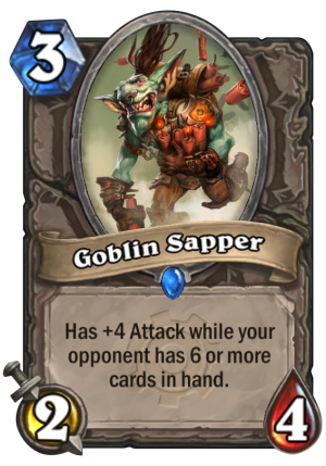 Goblin Sapper Card
