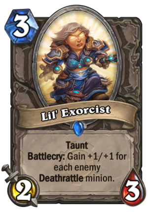 Lil’ Exorcist Card