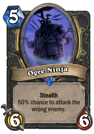 Ogre Ninja Card
