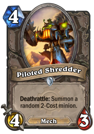 Piloted Shredder Card