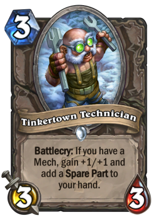Tinkertown Technician Card