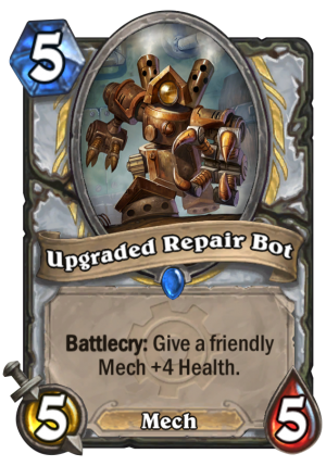 Upgraded Repair Bot Card