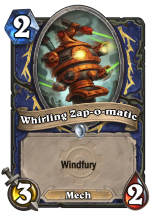 Whirling Zap-o-matic Card