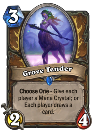 Grove Tender Card
