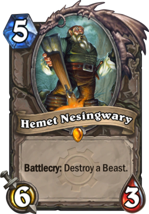 Hemet Nesingwary Card