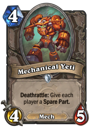Mechanical Yeti Card