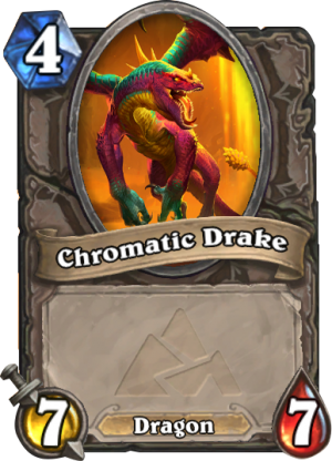 Chromatic Drake Card