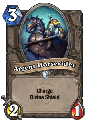 Argent Horserider Card