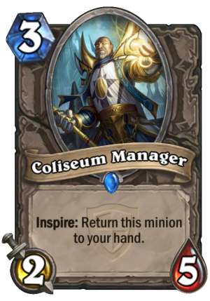 Coliseum Manager Card