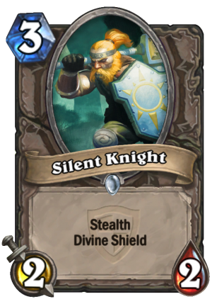 Silent Knight Card