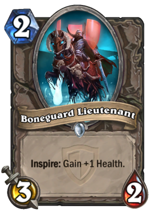 Boneguard Lieutenant Card