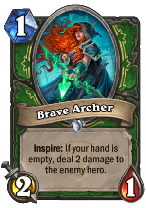 Brave Archer Card