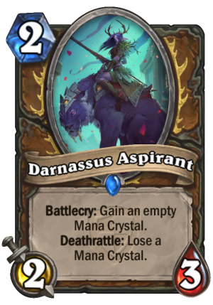 Darnassus Aspirant Card