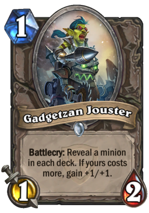Gadgetzan Jouster Card