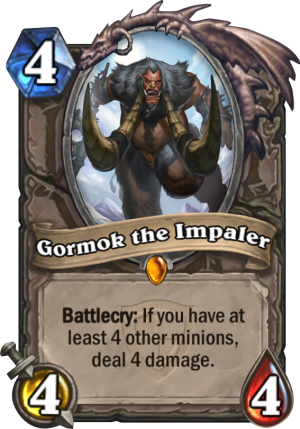Gormok the Impaler Card