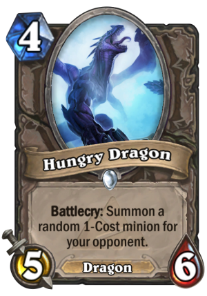 Hungry Dragon Card