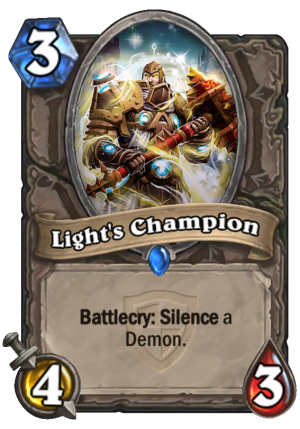 Light’s Champion Card