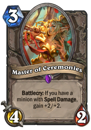Master of Ceremonies Card